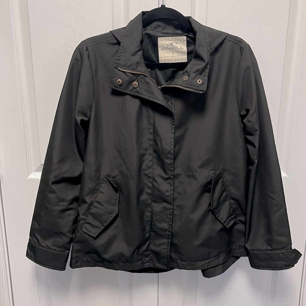 🤍 O’Neill Lightweight/Wind Breaker Jacket Size Small Basic Capsule Neutral 🤍